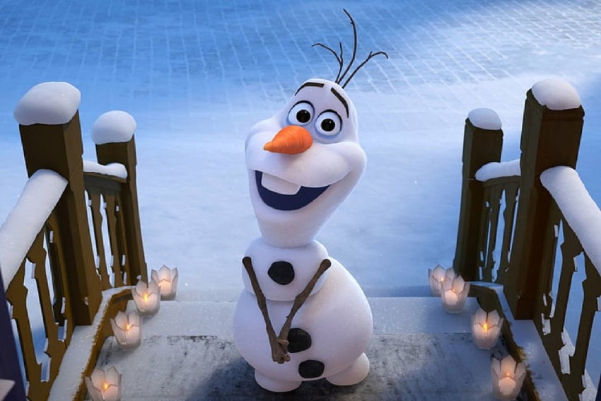 Snowman Olaf cute disney frozen santa HD wallpaper  Peakpx
